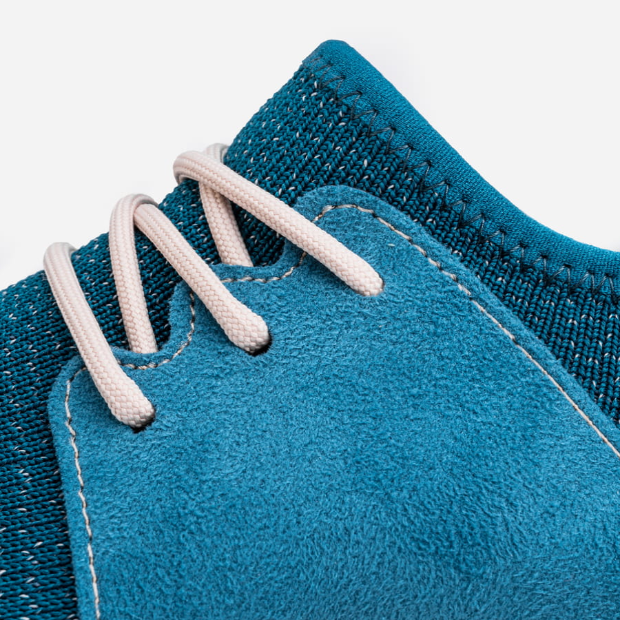 Vessi Blue on Off White