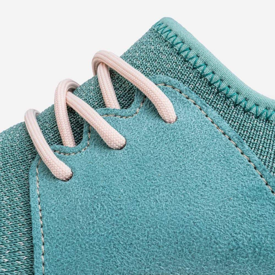 Mint Green on Off White